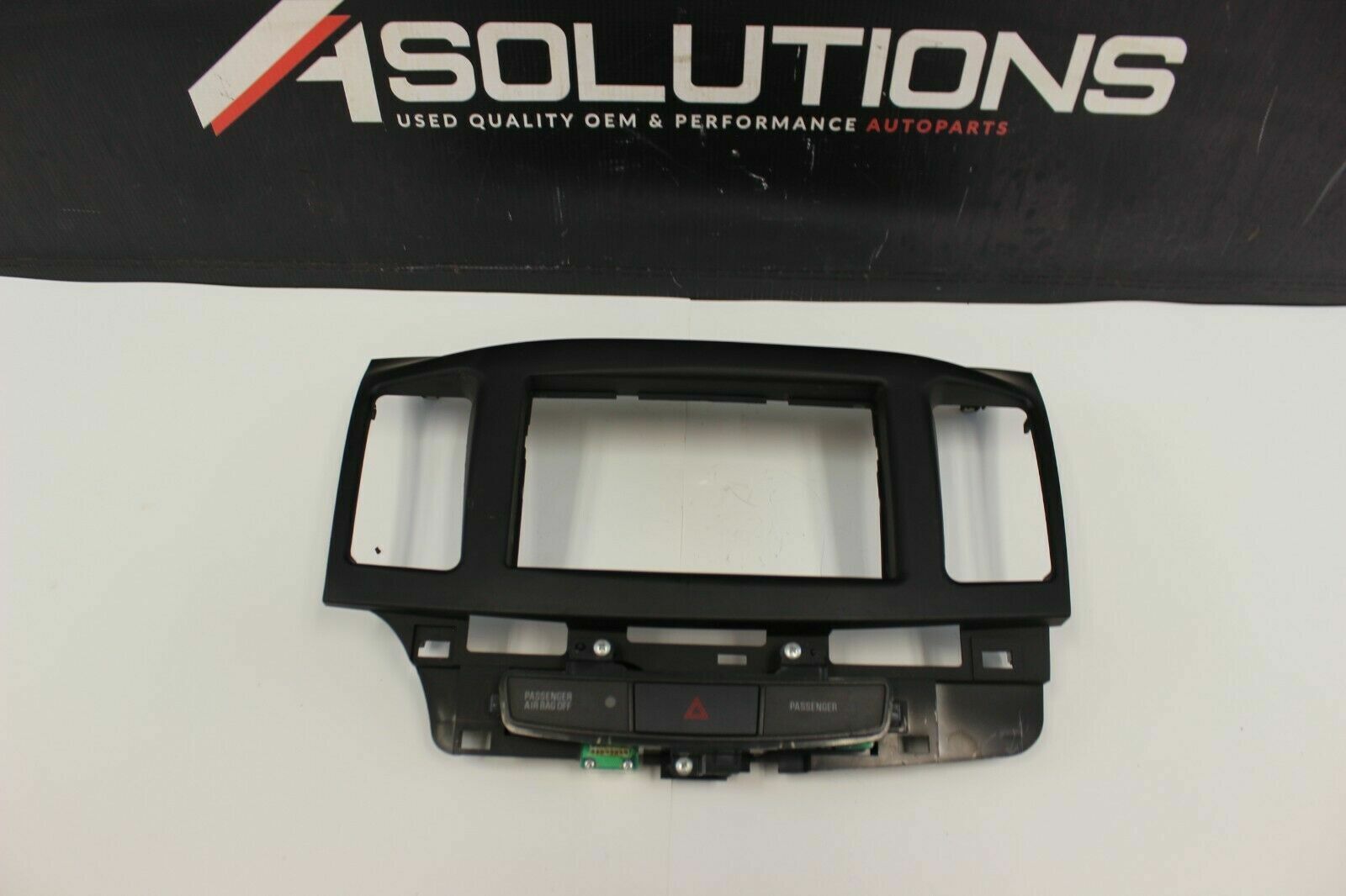 2008-2015 Mitsubishi Lancer EVO X center Dash Air Vent Navigation Radio Bezel