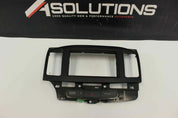 2008-2015 Mitsubishi Lancer EVO X center Dash Air Vent Navigation Radio Bezel