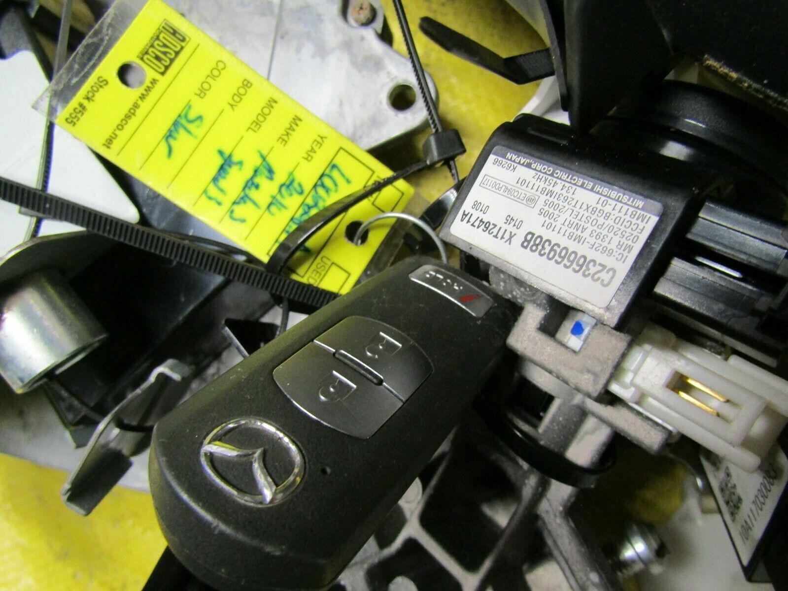 2010 Mazda3 Mazda 3 BL 2.0L Ecu Cluster Speedometer Keyless module Bcm OEM