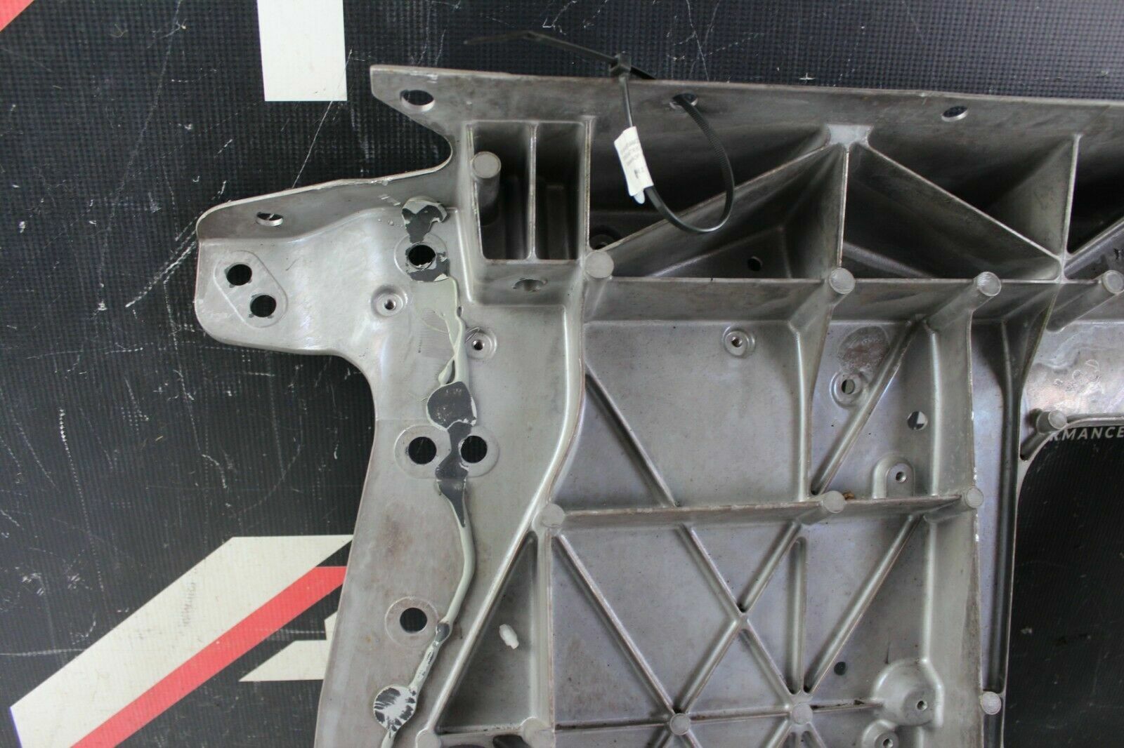 2015 NISSAN R35 GTR DBA REAR SEAT BACK METAL SUPPORT BRACE ASSEMBLY