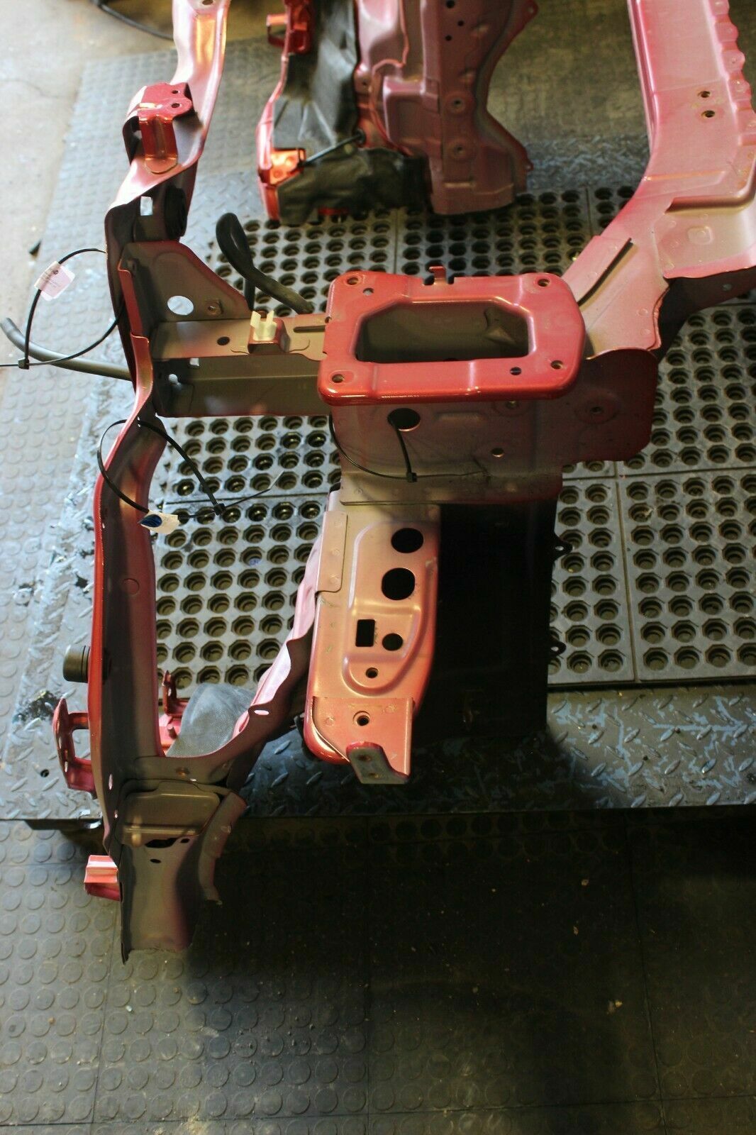 08-15 MITSUBISHI RALLIART OEM EVO X FRONT RADIATOR CORE SUPPORT FRAME RAIL CUT