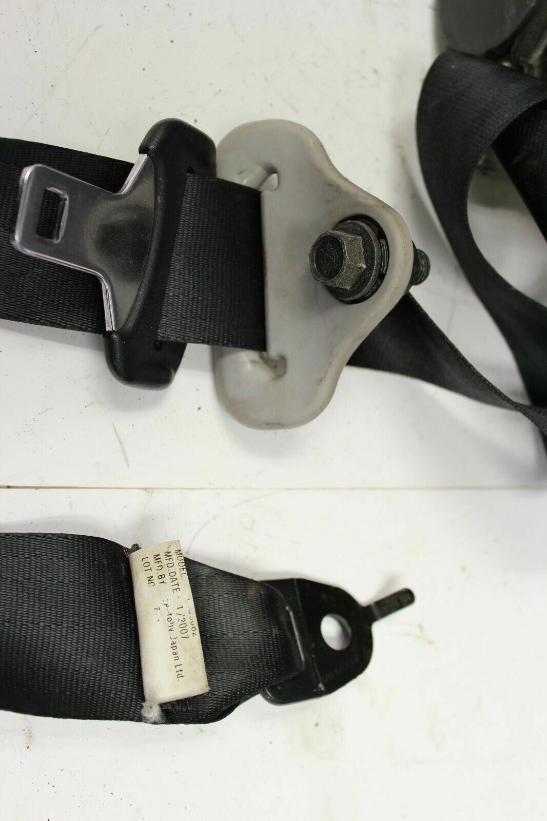 2007-2009 Mazdaspeed3 Driver+Passenger Seat Belt Retractor (Black) OEM Used Set