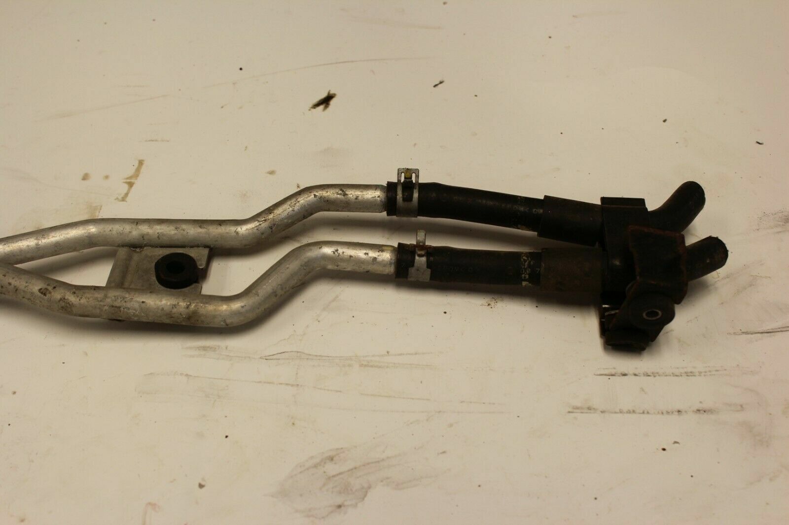 09-16 NISSAN GTR R35 OEM TRANSMISSION COOLER HEAT EXCHANGER HARD LINES 2010