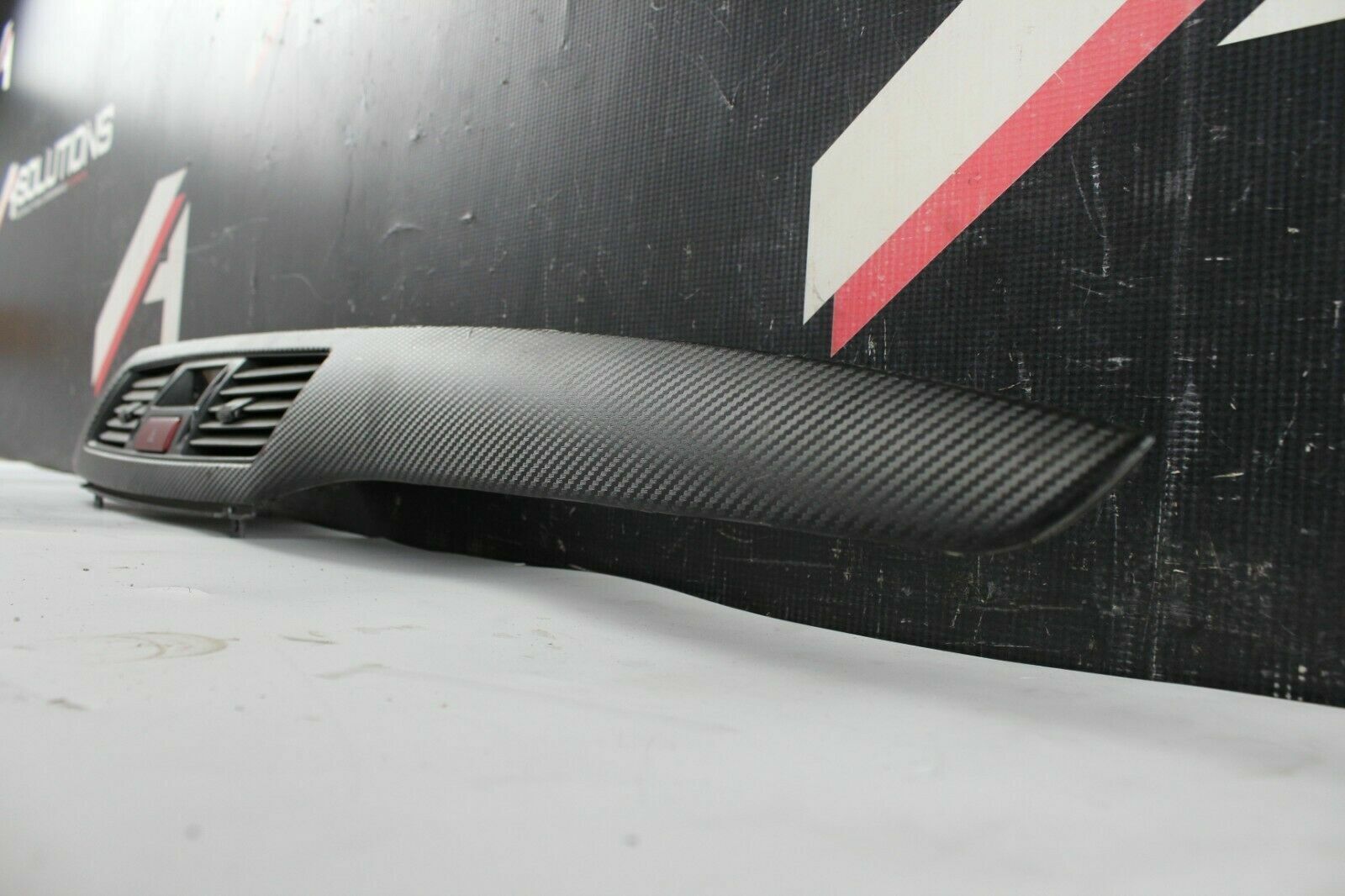 Mitsubishi EVO 8 Dashboard Trim Vent Dash Board Clock Hazard OEM