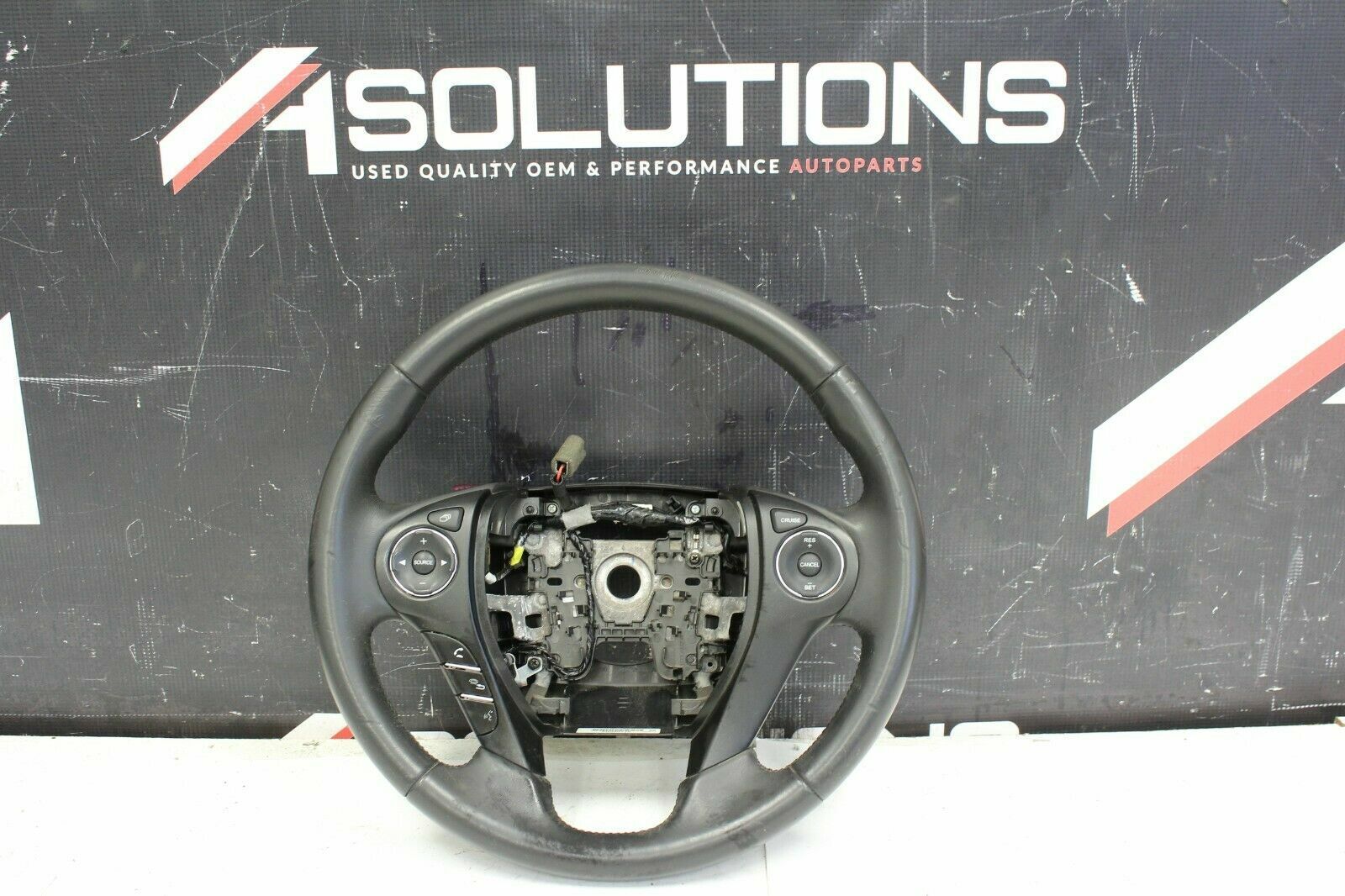 2013 2014 2015 2016 2017 Honda Accord Steering Wheel Black Oem
