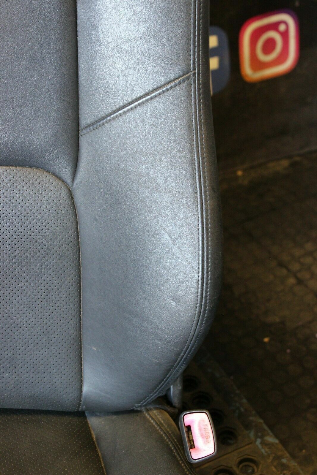 2006 Infiniti G35 Sedan Front Right Passenger Seat Assembly RH OEM Black Leather