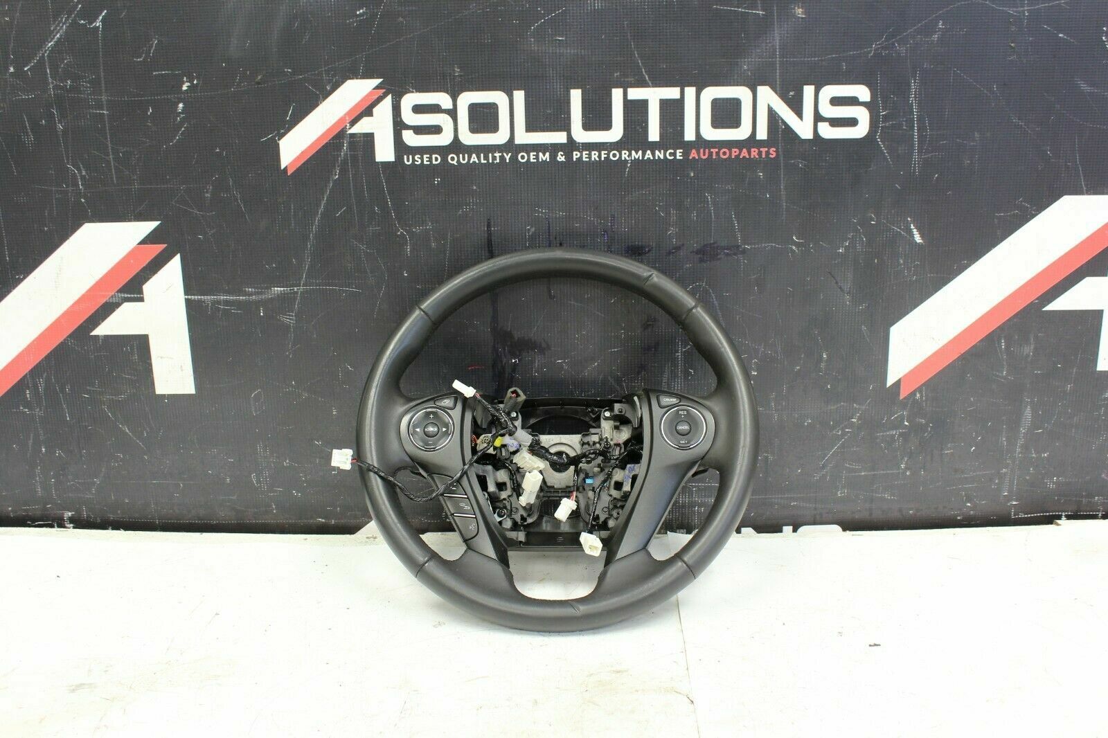 2013 2014 2015 2016 2017 Honda Accord Steering Wheel Black Oem