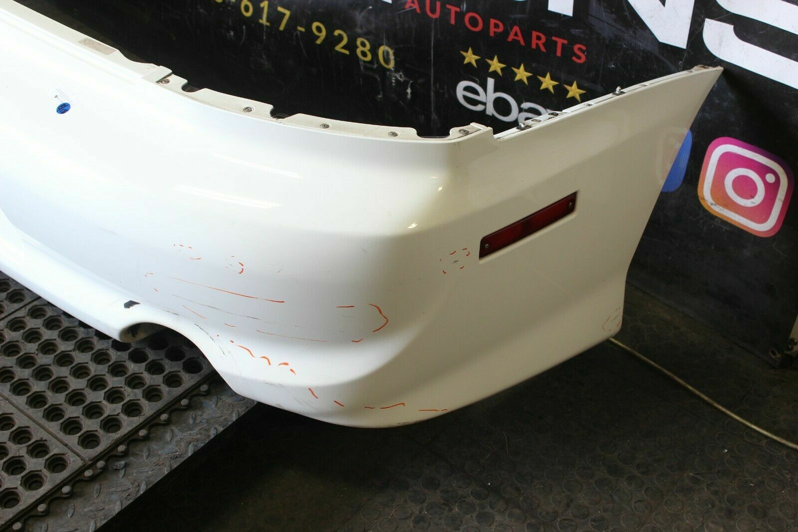 03-05 MITSUBISHI LANCER EVOLUTION 8 OEM REAR BUMPER COVER EVO8