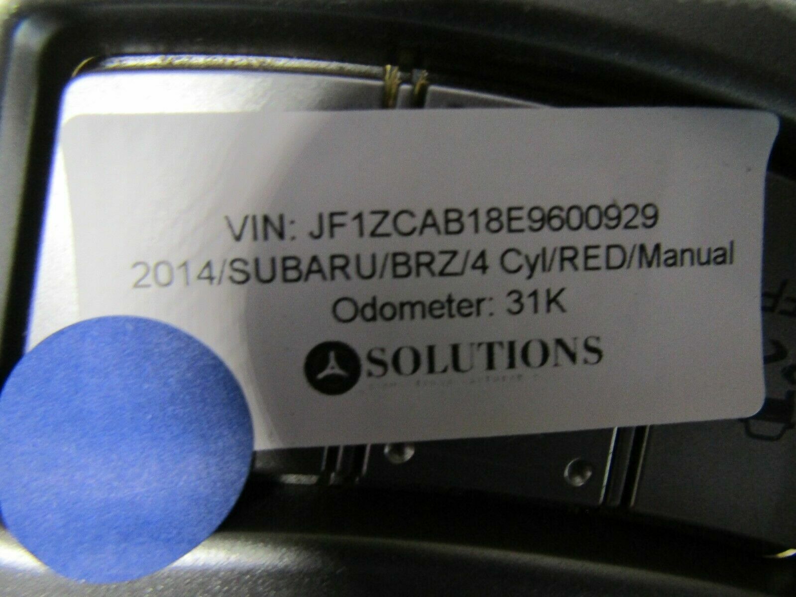 2013 2014 2015 2016 Subaru BRZ, BR-Z, Shift Lever Cover and Boot