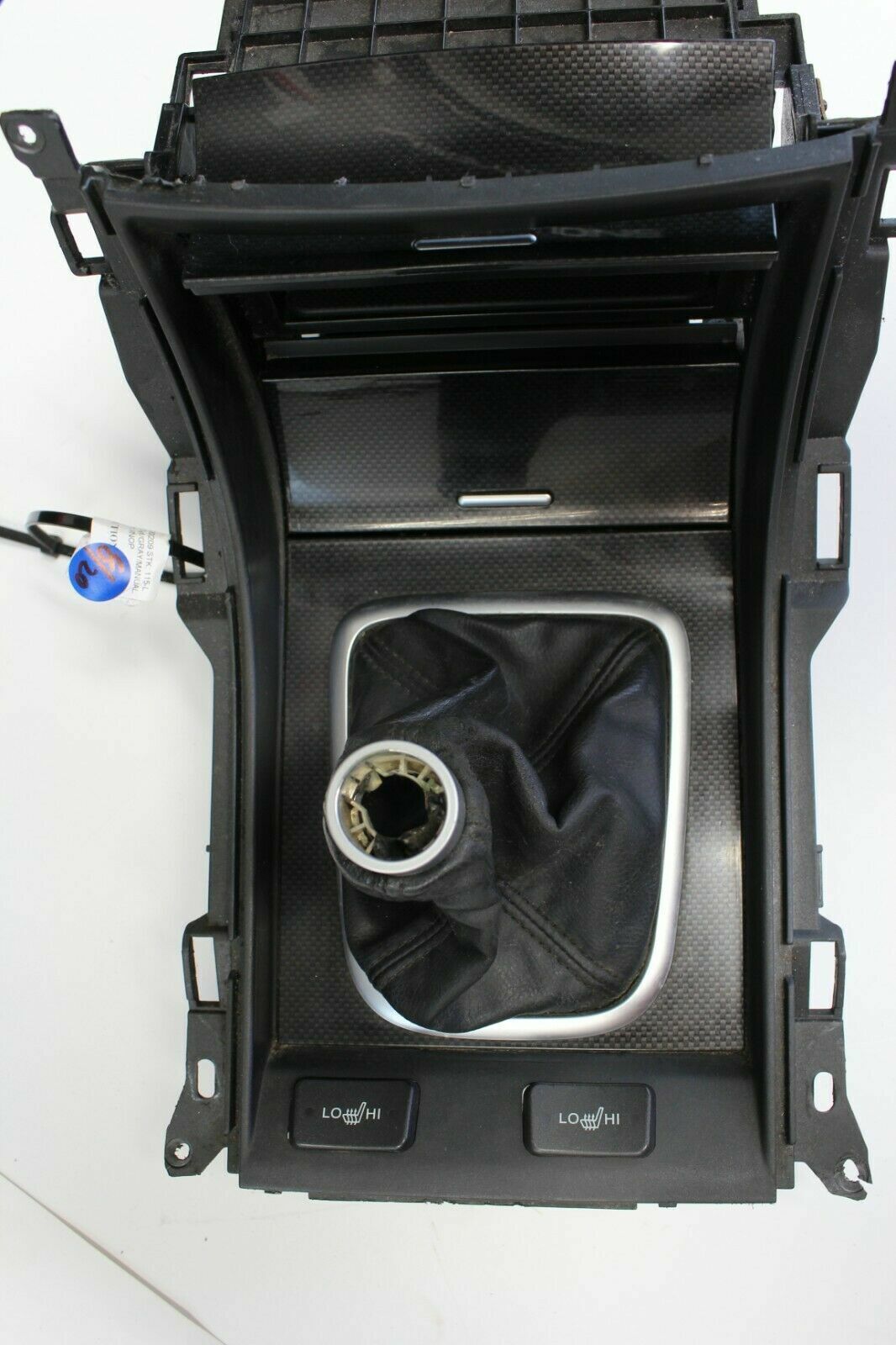 07-08 ACURA TL  TYPE-S MT MANUAL FLOOR SHIFTER & BOOT CONSOLE BEZEL TRIM OEM