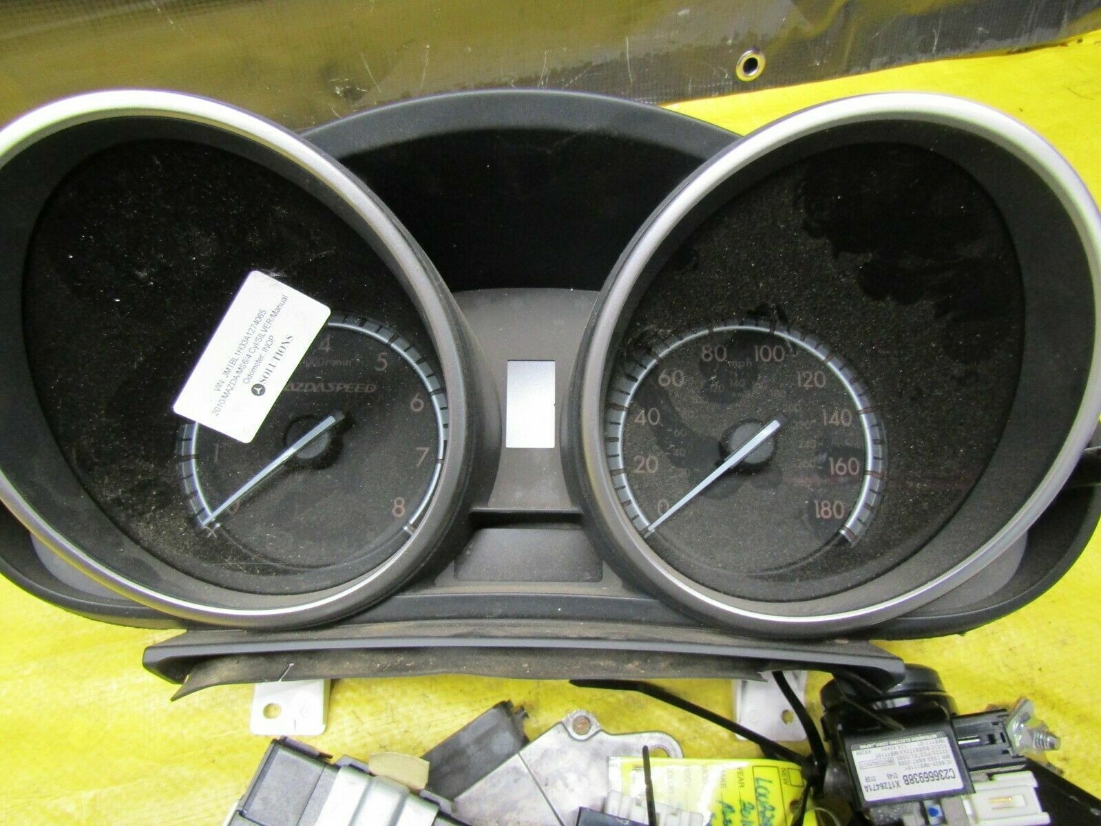 2010 Mazda3 Mazda 3 BL 2.0L Ecu Cluster Speedometer Keyless module Bcm OEM