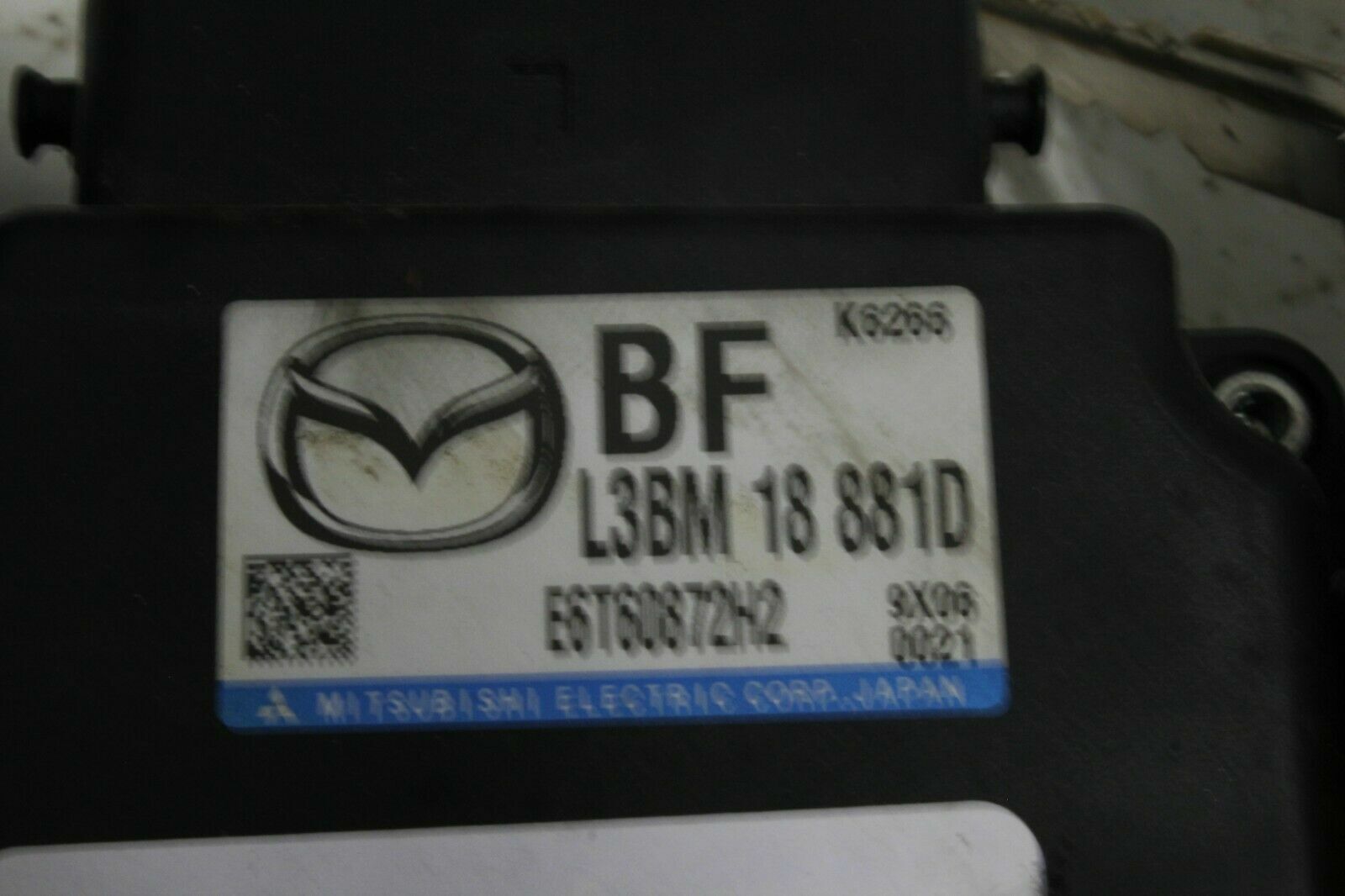2010 MAZDASPEED 3 ECU WITH IGNITION WITH FOB MAZDA SPEED