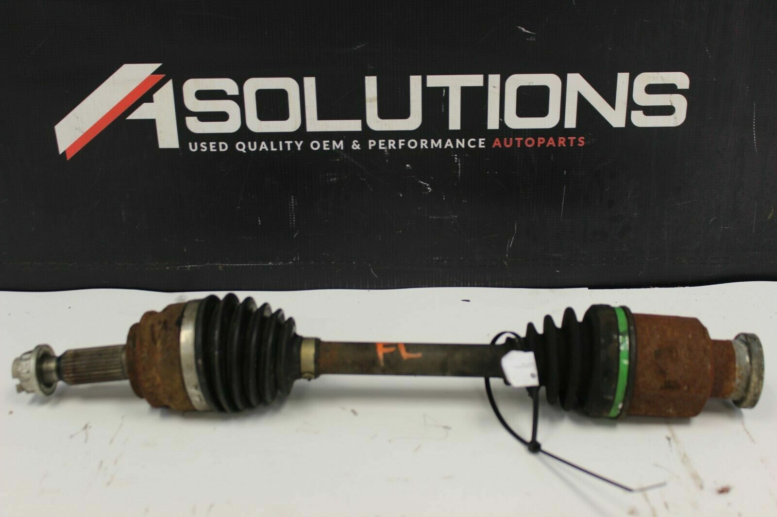 2014 MITSUBISHI LANCER RALLIART 4B11T OEM LH DRIVER FRONT AXLE SHAFT AXLE