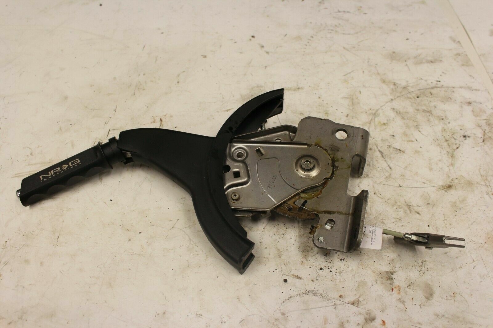 08-15 MITSUBISHI EVO X 10 EMERGENCY BRAKE HANDLE LEVER HAND BRAKE