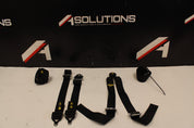 OMP Italy Saloon Endurance 6-point Safety Belts black Expired 2021