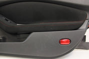 2012 NISSAN 370Z NISMO OEM DOOR PANELS SET TRIM PANEL BLACK W/ RED STITCHING