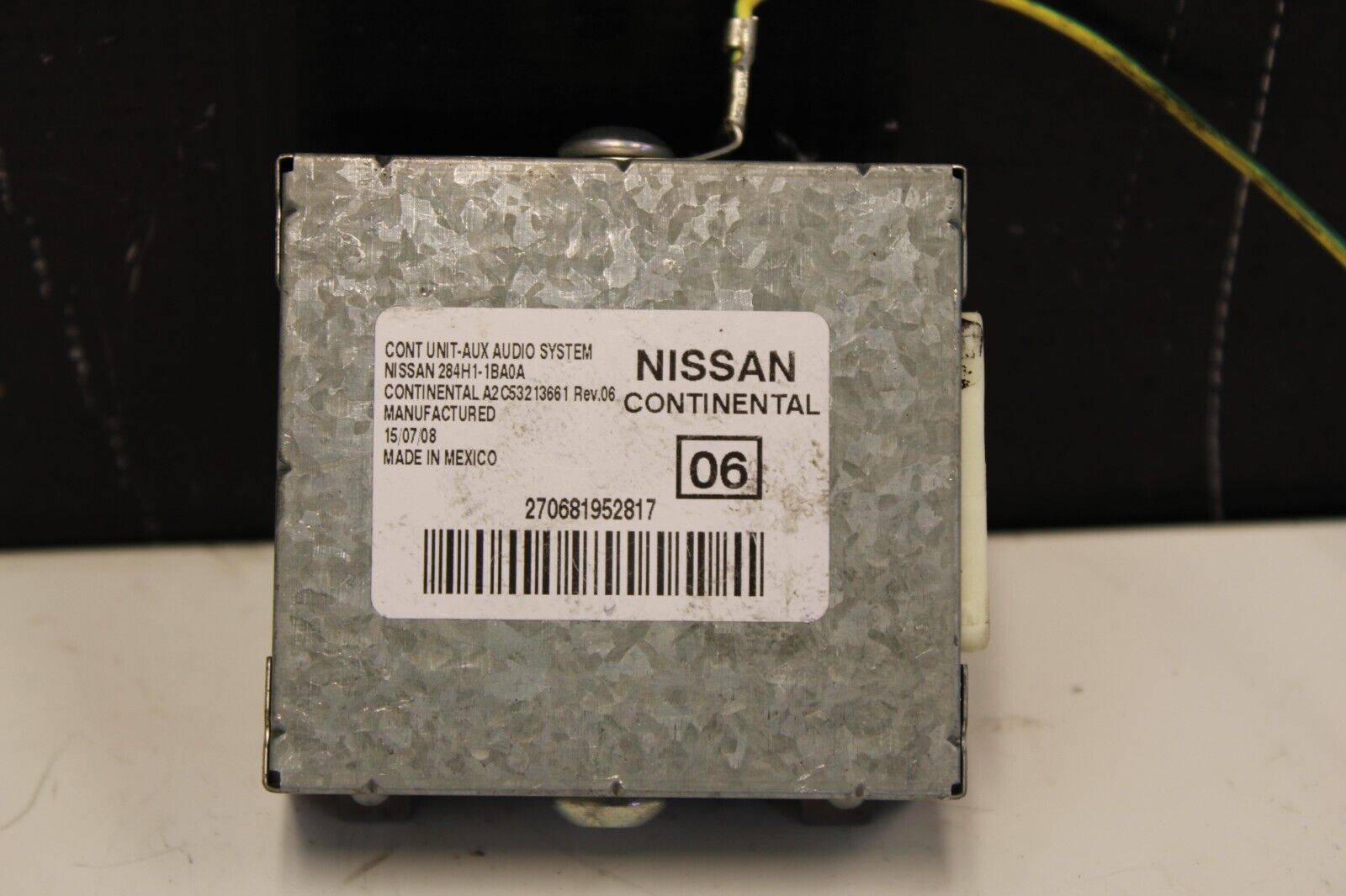 2009 Nissan GTR GT-R R35 OEM Audio Control Module 284H1-1BA0A