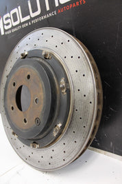 2010 NISSAN GT-R R35 PREMIUM VR38 3.8L OEM REAR BRAKE ROTOR