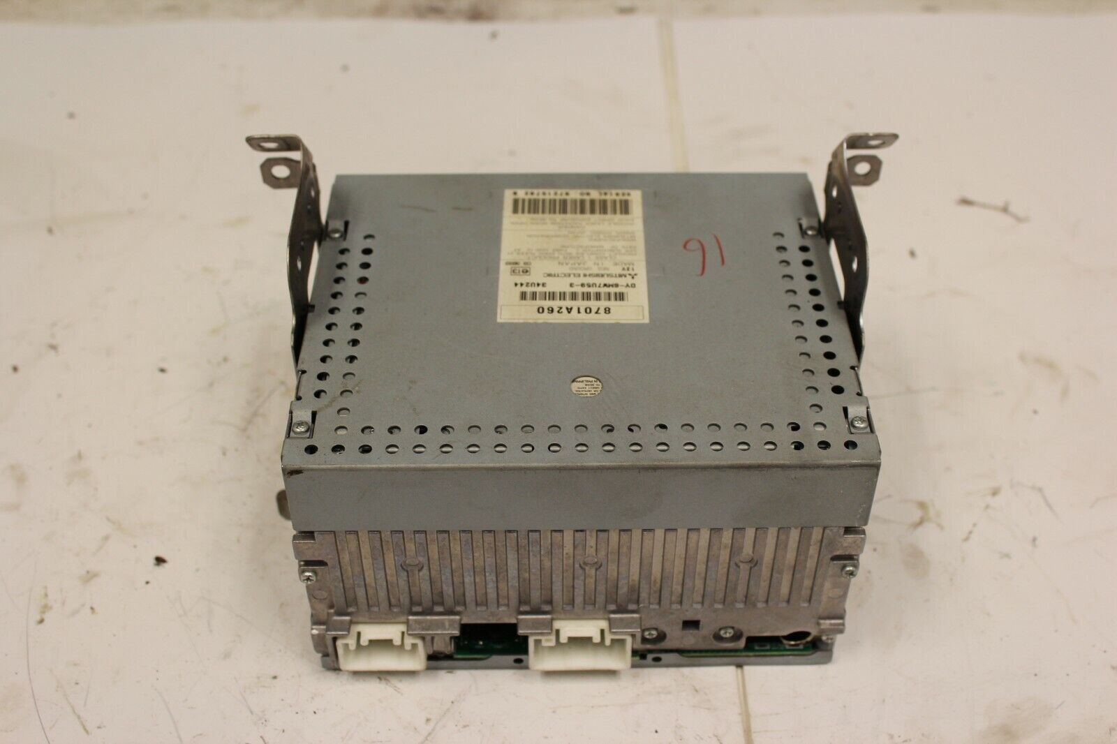 2010 MITSUBISHI LANCER RALLIART RADIO MP3 CD PLAYER 8701A260  OEM