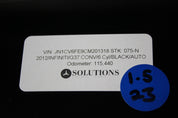 09-13 INFINITI G37 CONVERTIBLE HARD TOP ROOF ASSEMBLY PANEL COMPLETE PUMP OEM