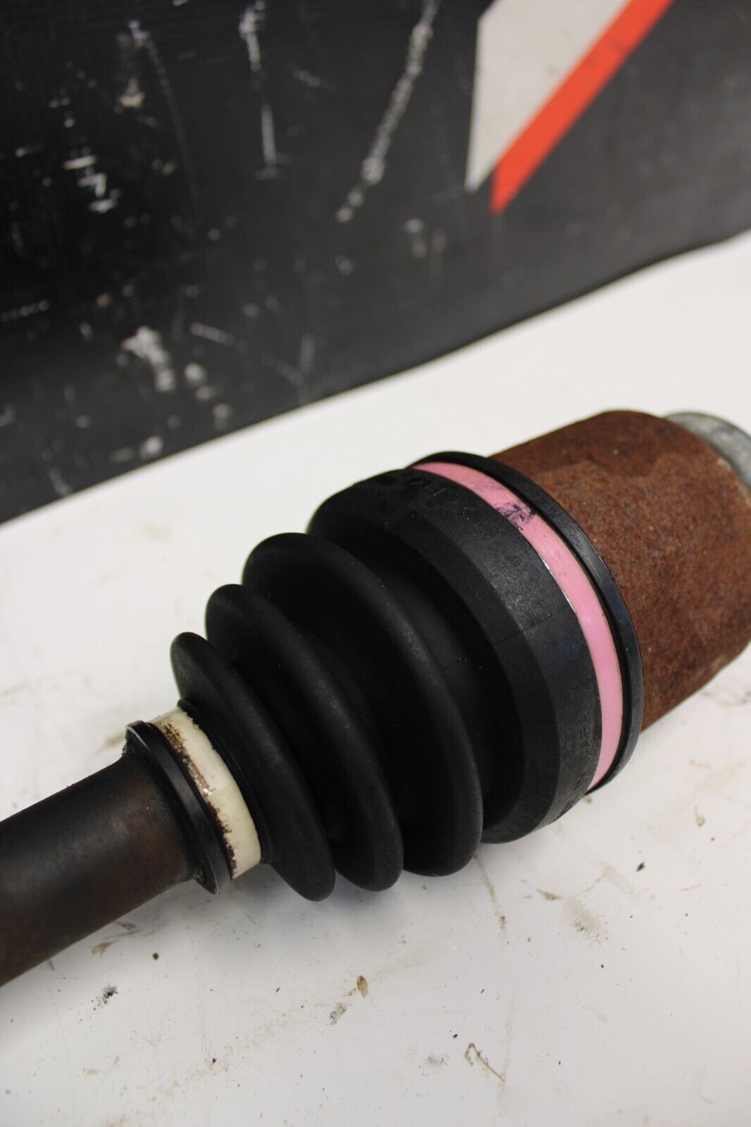 08-15 Mitsubishi Evolution Evo X GSR Left Front Axle Shaft