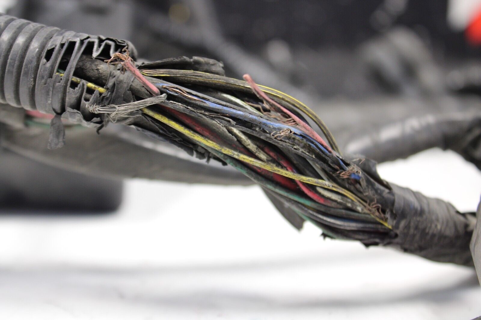 2010 Nissan GTR R35 Engine Bay Wiring Harness OEM