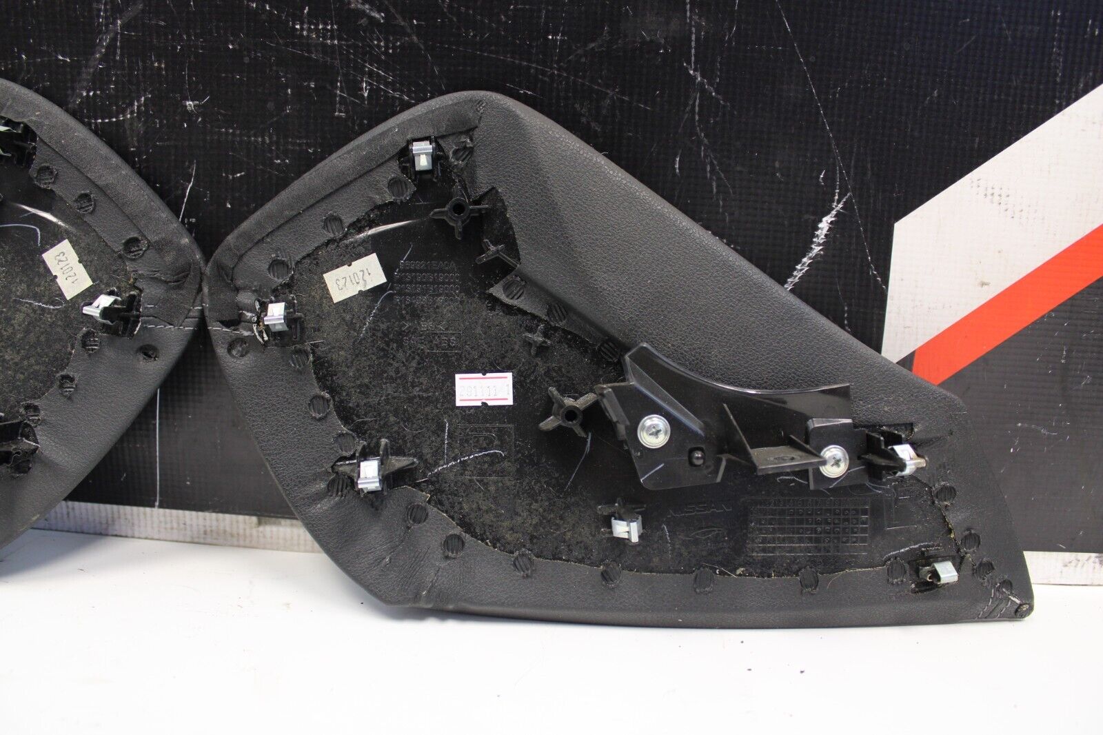 2009-2019 NISSAN 370Z OEM CENTER CONSOLE KNEE SIDE PILLAR PADS TRIM