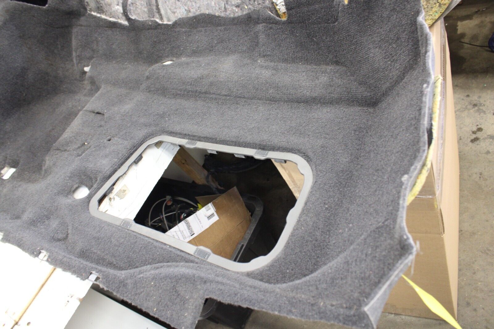 2010 NISSAN GTR R35 AWD OEM FACTORY BLACK INTERIOR FLOOR CARPET VR38