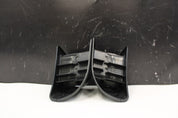 2008-2015 Mitsubishi Evolution Evo Front Seat Belt Guides Trim Pair Oem