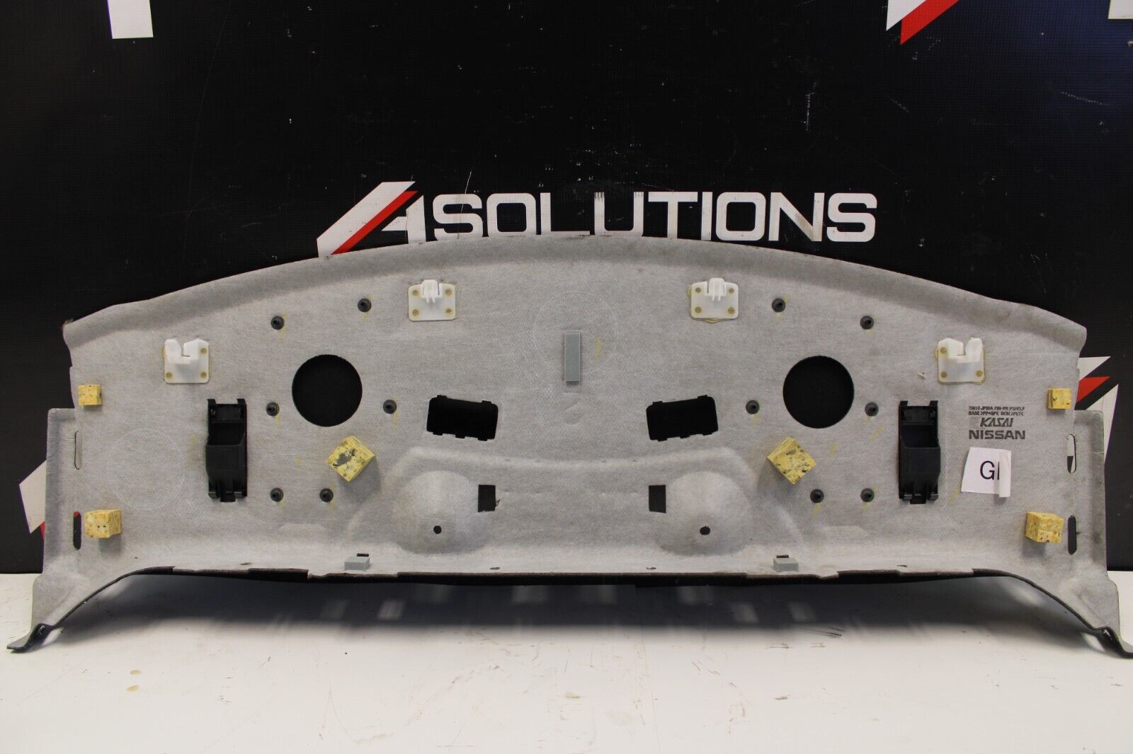 2009-2016 NISSAN GT-R R35 REAR DECKLID SPEAKER TRIM PANEL COVER OEM