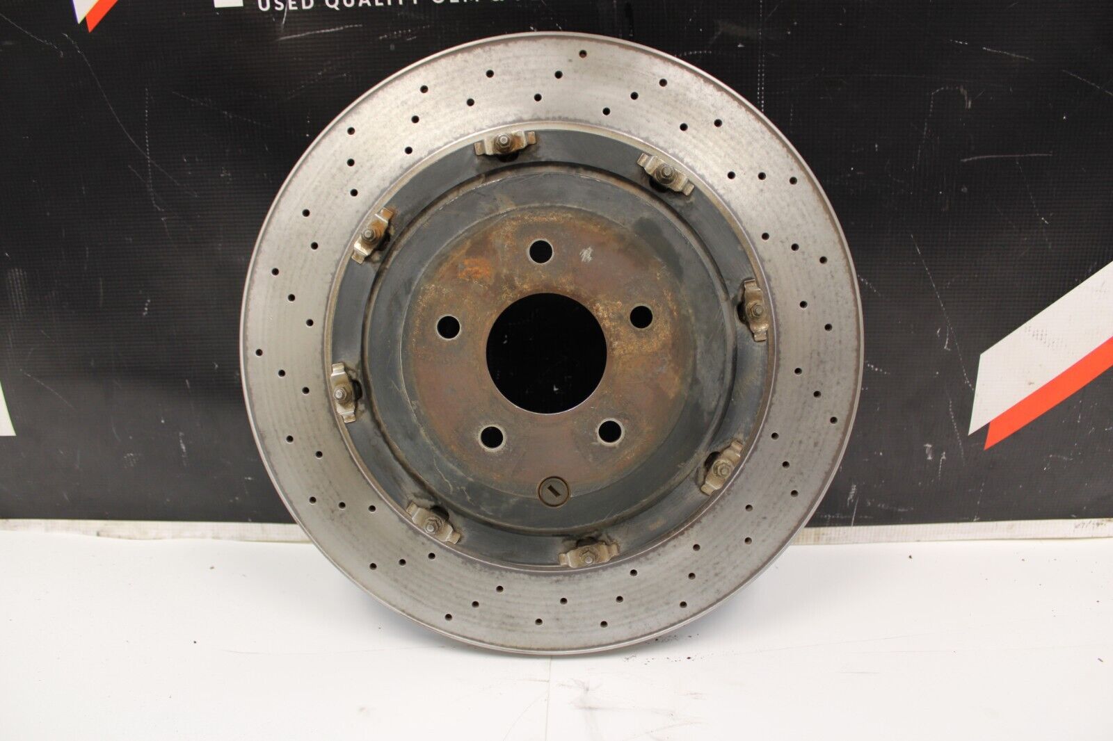 2010 NISSAN GT-R R35 PREMIUM VR38 3.8L OEM REAR BRAKE ROTOR