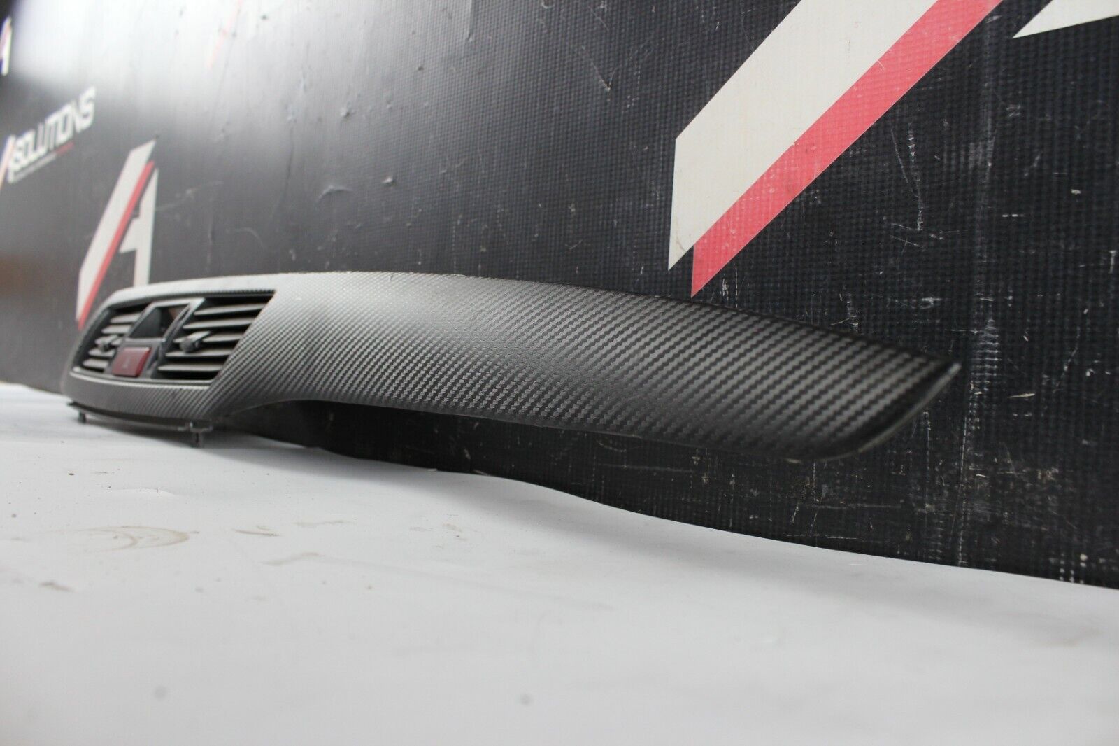 Mitsubishi EVO 8 Dashboard Trim Vent Dash Board Clock Hazard OEM