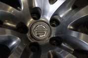 NISSAN 20x10.5 GTR R35 REAR ALLOY WHEEL RIM GREY OEM