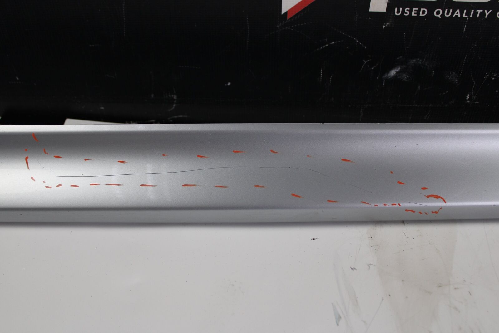 09-15 MITSUBISHI LANCER RALLIART OEM LH DRIVER EXTERIOR MOULDING SIDE SKIRT