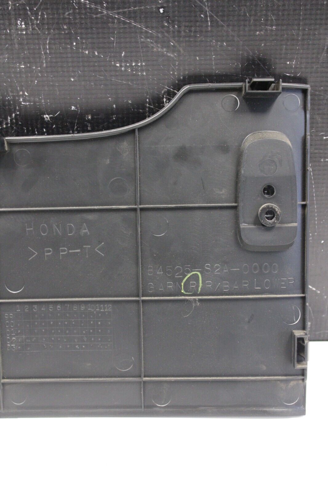 2000-2009 Honda S2000 Right Passenger Side Vent Panel Trim