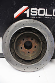 2009 NISSAN GT-R GTR R35 PREMIUM VR38 3.8L OEM REAR BRAKE ROTORS