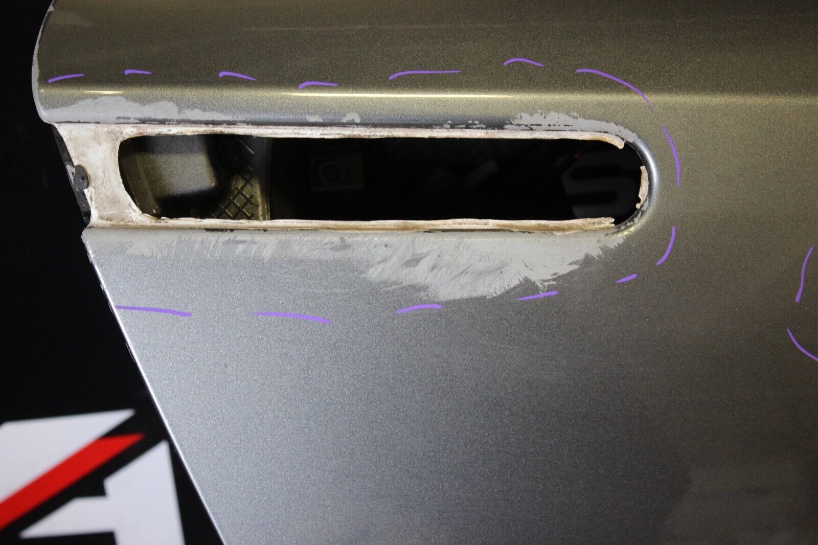 2009-2020 Nissan GTR GT-R R35 Front Right Door Shell Passenger Side OEM