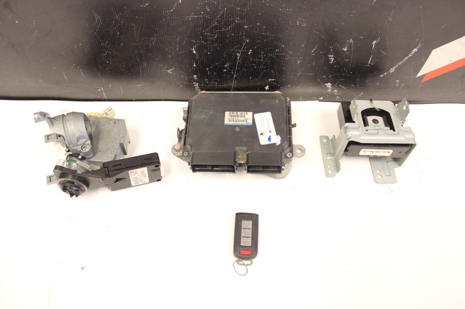 2010 MITSUBISHI LANCER RALLIART OEM ECU ECM IGNITION KEY IMMOBILIZER AUTO
