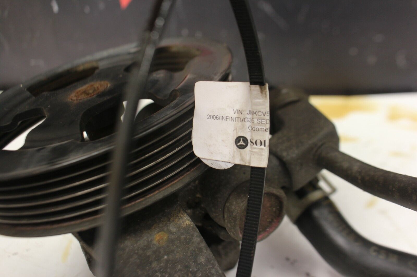 05-06 Infiniti G35 SEDAN Manual Power Steering Pump With Pulley OEM