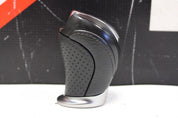 2009 2010 NISSAN GT-R GTR R35 VR38 OEM BLACK LEATHER CHROME SHIFT KNOB