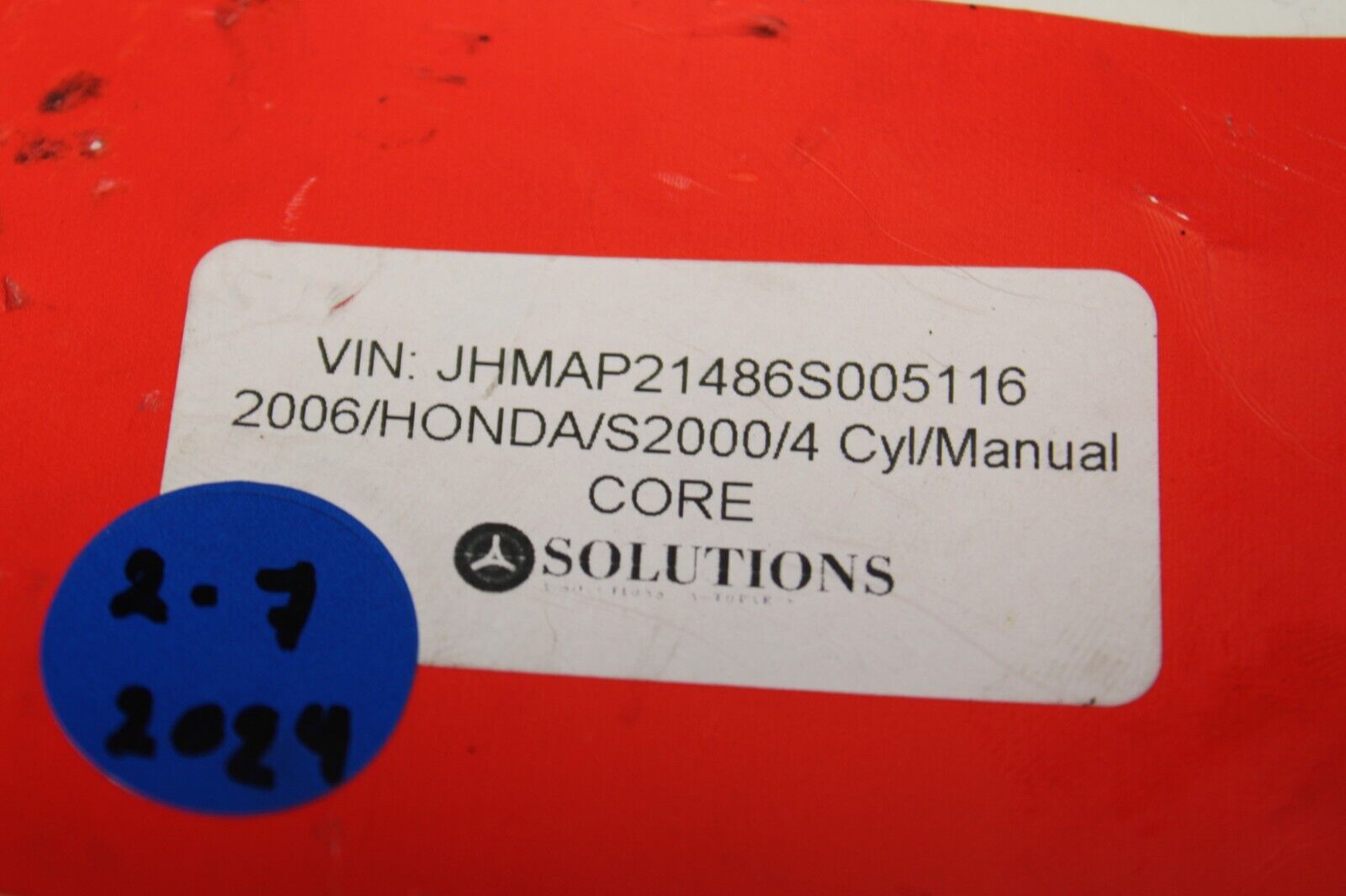 2000-2005 HONDA S2000 - INTAKE MANIFOLD OEM OE FACTORY