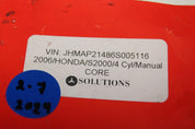 2000-2005 HONDA S2000 - INTAKE MANIFOLD OEM OE FACTORY
