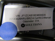 2013 2014 2015 2016 Subaru BRZ, BR-Z, Shift Lever Cover and Boot