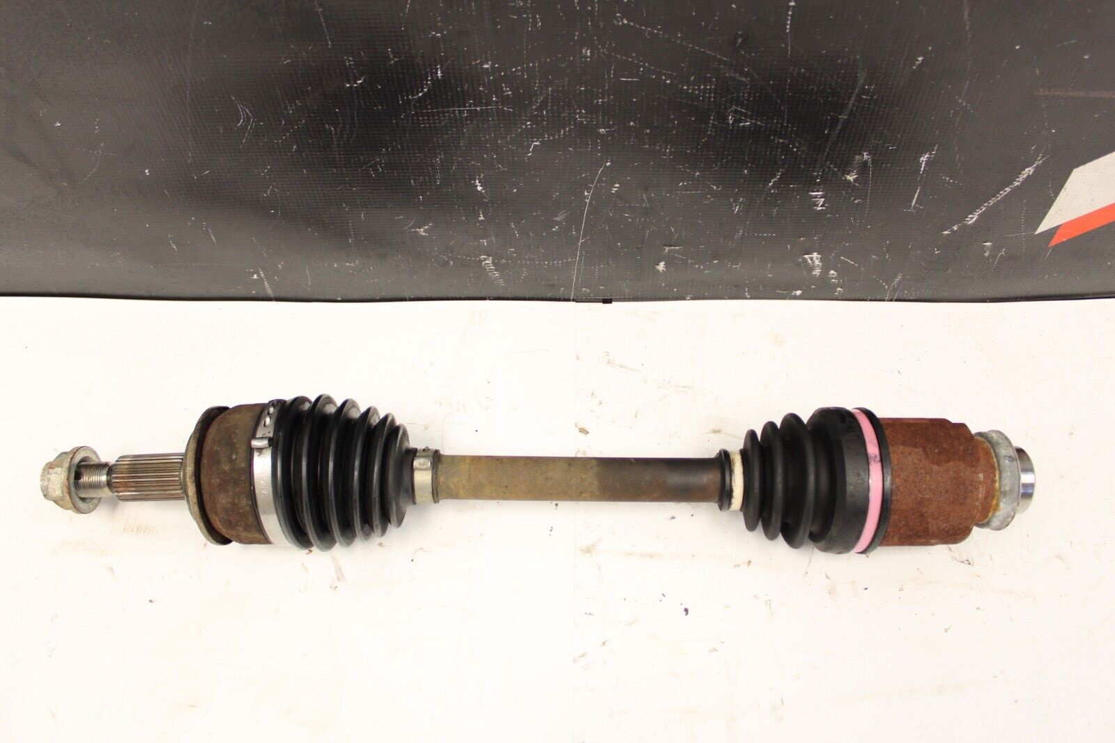 08-15 Mitsubishi Evolution Evo X GSR Left Front Axle Shaft