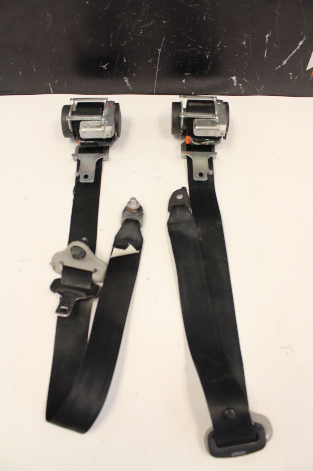 2007-2009 MAZDA MAZDASPEED 3 MS3 TURBO FRONT LH +RH SEAT BELT SET ASSEMBLIES