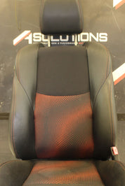 2010-2013 Mazdaspeed3 Front Right Passenger Bucket Seat Black Red Cloth/Leather