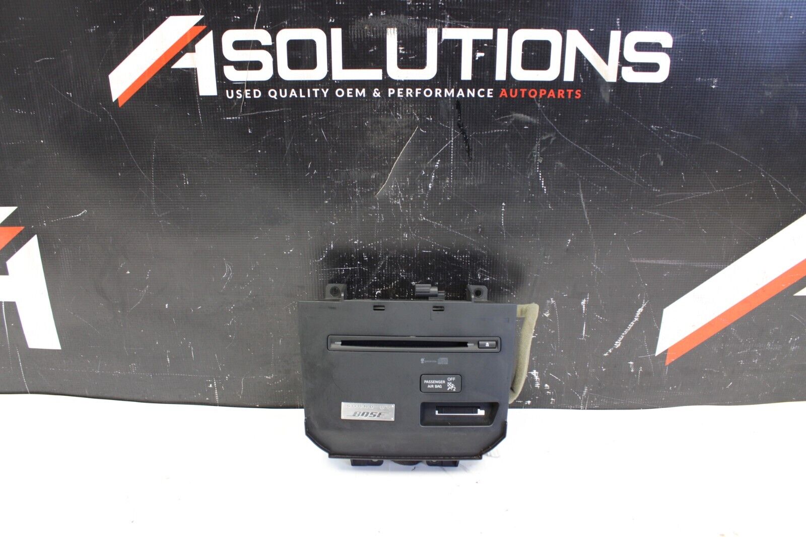 2009 NISSAN GT-R GTR R35 VR38 3.8L AWD OEM BOSE RADIO CD PLAYER COVER