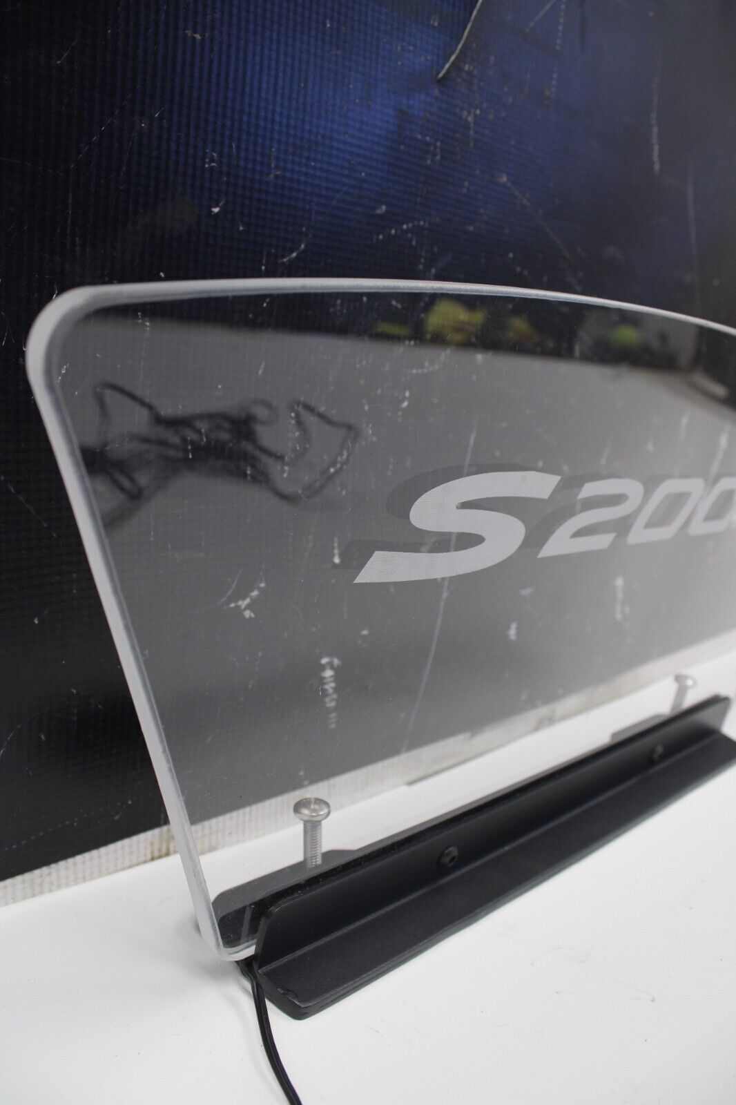 2000-2009 Honda S2000 windblocker wind blocker deflector restrictor lighted