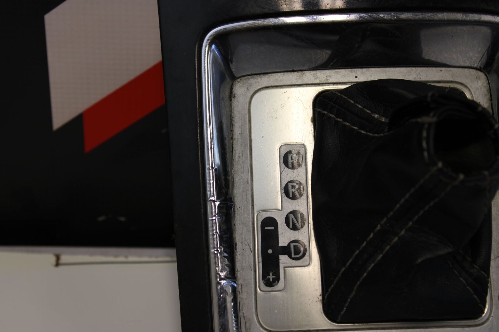 09-15 MITSUBISHI LANCER RALLIART CENTER CONSOLE SST SHIFTER TRIM BEZEL OEM