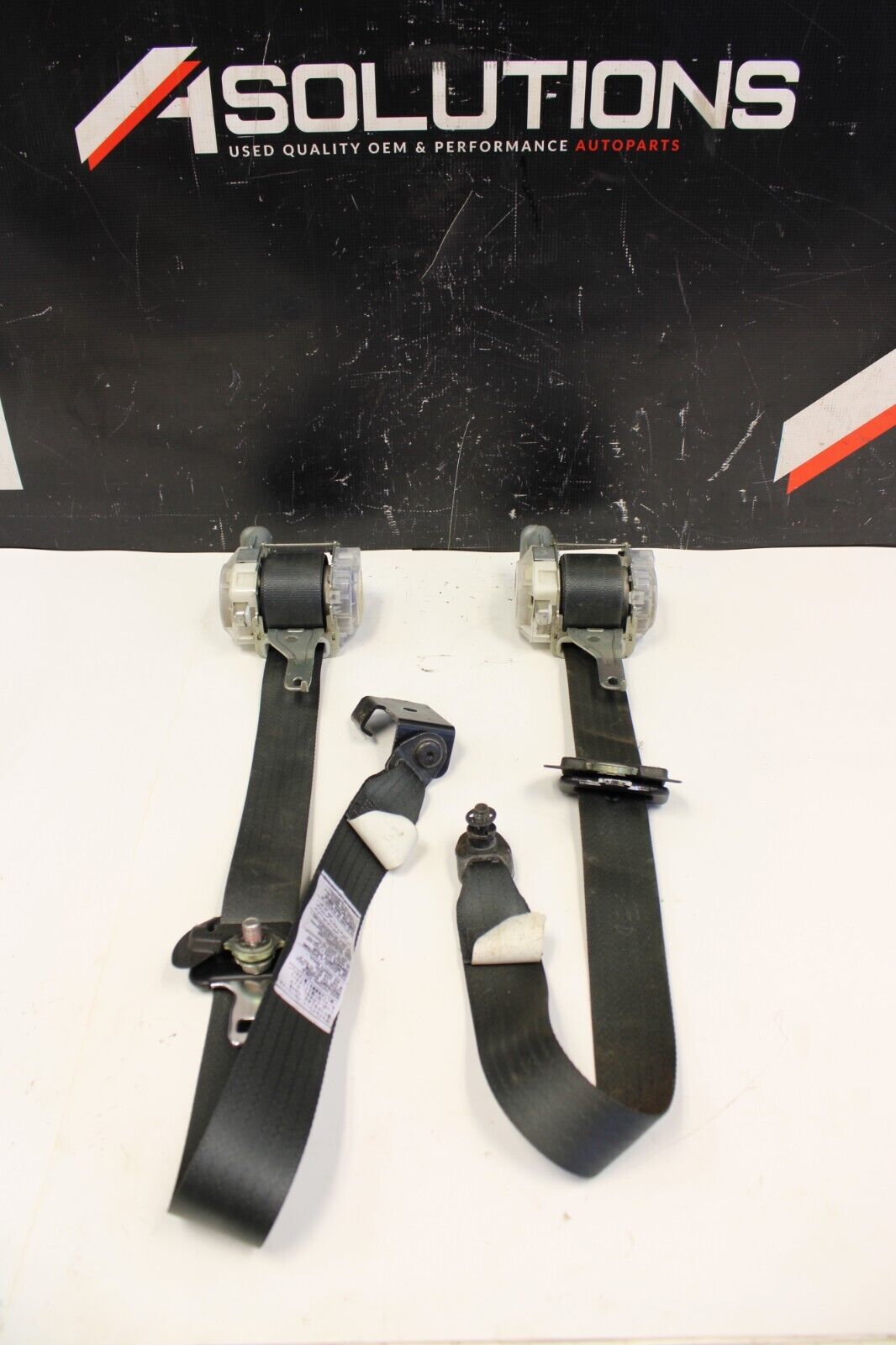 2008-2015 OEM Mitsubishi Evolution EVO X Front Left + Right Seatbelts retractors
